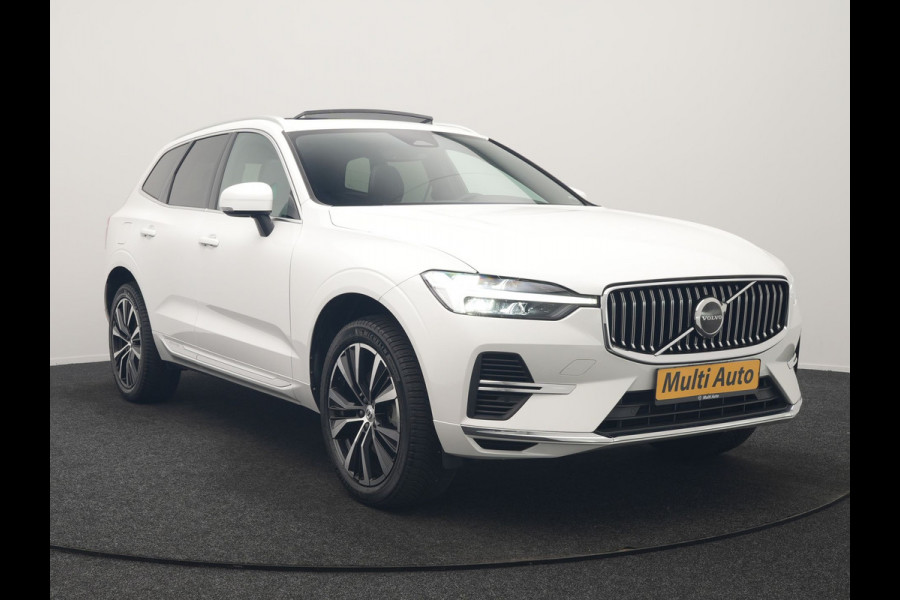 Volvo XC60 T6 AWD Plus Bright LONG RANGE PHEV 350pk Dealer O.H. | Trekhaak Af Fabriek | Panodak | Adaptive Cruise | Camera | Lederen Sportstoelen Memory & Verwarmd | Keyless | Blis | Stuur Verwarmd | Google Assistent | 20"L.M | Apple Carplay | DAB | Plug In Hybrid |