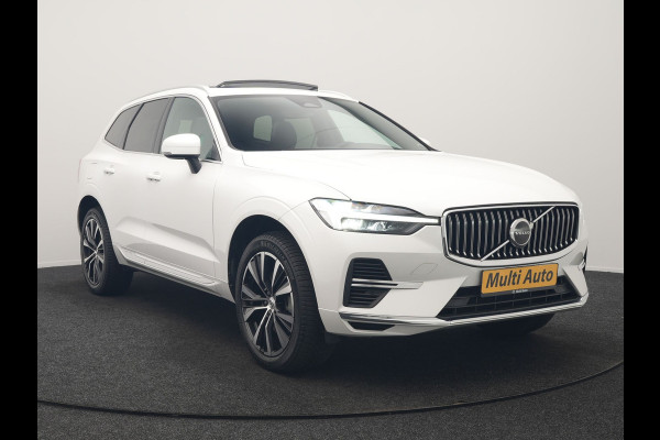 Volvo XC60 T6 AWD Plus Bright LONG RANGE PHEV 350pk Dealer O.H. | Trekhaak Af Fabriek | Panodak | Adaptive Cruise | Camera | Lederen Sportstoelen Memory & Verwarmd | Keyless | Blis | Stuur Verwarmd | Google Assistent | 20"L.M | Apple Carplay | DAB | Plug In Hybrid |