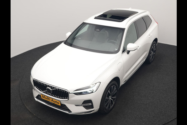 Volvo XC60 T6 AWD Plus Bright LONG RANGE PHEV 350pk Dealer O.H. | Trekhaak Af Fabriek | Panodak | Adaptive Cruise | Camera | Lederen Sportstoelen Memory & Verwarmd | Keyless | Blis | Stuur Verwarmd | Google Assistent | 20"L.M | Apple Carplay | DAB | Plug In Hybrid |