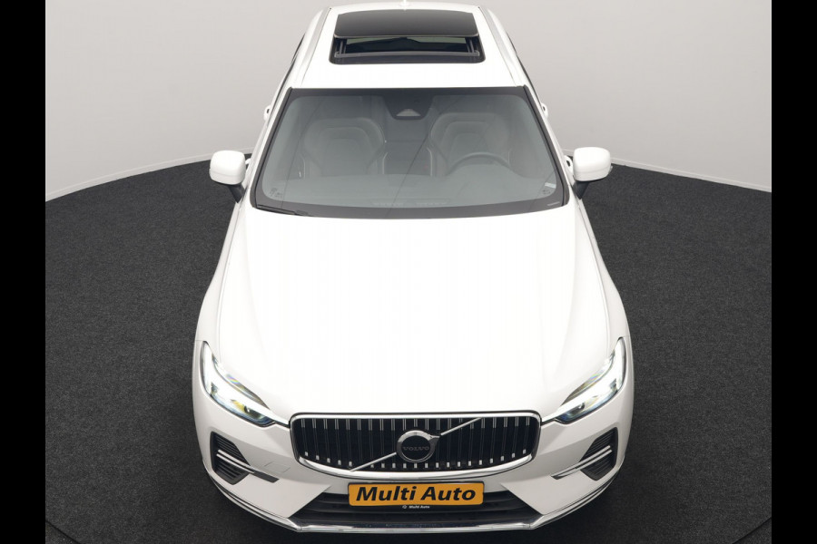 Volvo XC60 T6 AWD Plus Bright LONG RANGE PHEV 350pk Dealer O.H. | Trekhaak Af Fabriek | Panodak | Adaptive Cruise | Camera | Lederen Sportstoelen Memory & Verwarmd | Keyless | Blis | Stuur Verwarmd | Google Assistent | 20"L.M | Apple Carplay | DAB | Plug In Hybrid |