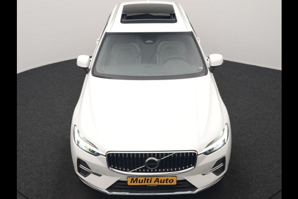 Volvo XC60 T6 AWD Plus Bright LONG RANGE PHEV 350pk Dealer O.H. | Trekhaak Af Fabriek | Panodak | Adaptive Cruise | Camera | Lederen Sportstoelen Memory & Verwarmd | Keyless | Blis | Stuur Verwarmd | Google Assistent | 20"L.M | Apple Carplay | DAB | Plug In Hybrid |