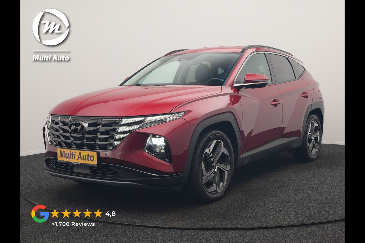Hyundai Tucson 1.6 T-GDI Premium 4WD PHEV 265pk Dealer O.H. | Trekhaak Afn. | Adaptive Cruise | Krell Audio | Camera | Lederen Sportstoelen Ventilatie & Memory | Keyless | Blis | Stoelen & Stuur Verwarmd | Apple Carplay | Navigatie | DAB | Plug In Hybrid |