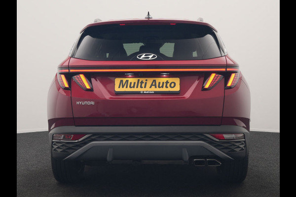 Hyundai Tucson 1.6 T-GDI Premium 4WD PHEV 265pk Dealer O.H. | Trekhaak Afn. | Adaptive Cruise | Krell Audio | Camera | Lederen Sportstoelen Ventilatie & Memory | Keyless | Blis | Stoelen & Stuur Verwarmd | Apple Carplay | Navigatie | DAB | Plug In Hybrid |