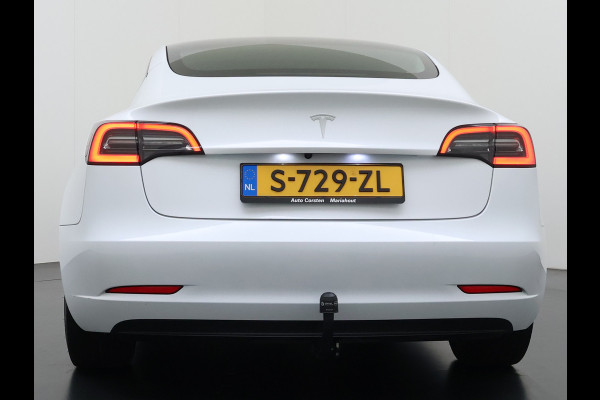 Tesla Model 3 Standard RWD Plus SOH 91% Warmtepomp Trekhaak LFP Accu Panoramadak Navi Camera's Leder Memory Stuur+Stoelverwarming Traffic-Aware Cruise Control AMD Ryzen™ Elek.Achterklep Led 1.000KG Trekgewicht Origineel Nederlandse Auto