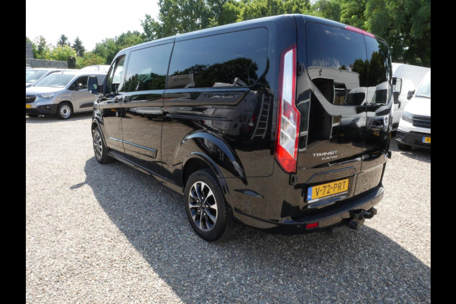 Ford Transit Custom 2.0 TDCI 185PK L2 Dubbel cabine Airco Sport 2 x Schuifdeur