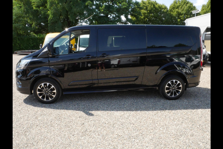 Ford Transit Custom 2.0 TDCI 185PK L2 Dubbel cabine Airco Sport 2 x Schuifdeur