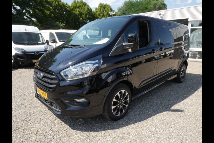 Ford Transit Custom 2.0 TDCI 185PK L2 Dubbel cabine Airco Sport 2 x Schuifdeur