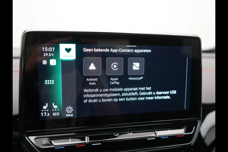 Volkswagen ID.4 GTX 4Motion 77 kWh 300pk Dealer O.H. | Trekhaak Af Fabriek | Panodak | Adaptive Cruise | IQ Light | Sportstoelen Verwarmd | Sfeerverlichting | Apple Carplay | Navigatie | DAB | 21".M | Virtual Cockpit |