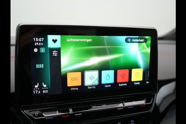 Volkswagen ID.4 GTX 4Motion 77 kWh 300pk Dealer O.H. | Trekhaak Af Fabriek | Panodak | Adaptive Cruise | IQ Light | Sportstoelen Verwarmd | Sfeerverlichting | Apple Carplay | Navigatie | DAB | 21".M | Virtual Cockpit |