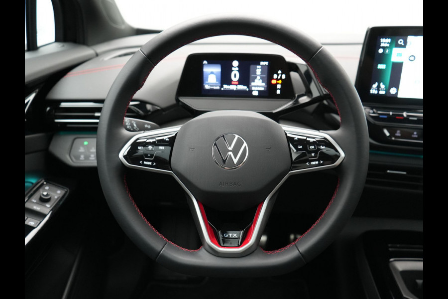 Volkswagen ID.4 GTX 4Motion 77 kWh 300pk Dealer O.H. | Trekhaak Af Fabriek | Panodak | Adaptive Cruise | IQ Light | Sportstoelen Verwarmd | Sfeerverlichting | Apple Carplay | Navigatie | DAB | 21".M | Virtual Cockpit |