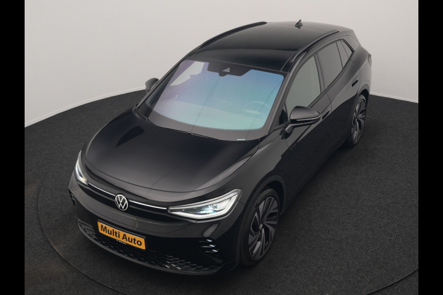 Volkswagen ID.4 GTX 4Motion 77 kWh 300pk Dealer O.H. | Trekhaak Af Fabriek | Panodak | Adaptive Cruise | IQ Light | Sportstoelen Verwarmd | Sfeerverlichting | Apple Carplay | Navigatie | DAB | 21".M | Virtual Cockpit |