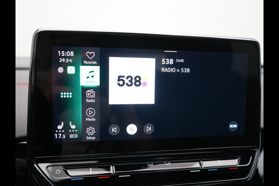 Volkswagen ID.4 GTX 4Motion 77 kWh 300pk Dealer O.H. | Trekhaak Af Fabriek | Panodak | Adaptive Cruise | IQ Light | Sportstoelen Verwarmd | Sfeerverlichting | Apple Carplay | Navigatie | DAB | 21".M | Virtual Cockpit |