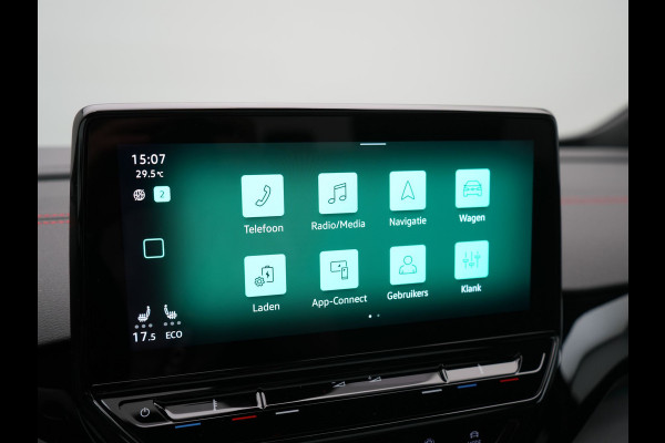 Volkswagen ID.4 GTX 4Motion 77 kWh 300pk Dealer O.H. | Trekhaak Af Fabriek | Panodak | Adaptive Cruise | IQ Light | Sportstoelen Verwarmd | Sfeerverlichting | Apple Carplay | Navigatie | DAB | 21".M | Virtual Cockpit |