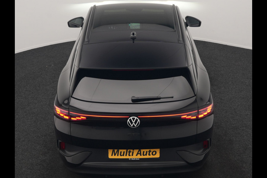 Volkswagen ID.4 GTX 4Motion 77 kWh 300pk Dealer O.H. | Trekhaak Af Fabriek | Panodak | Adaptive Cruise | IQ Light | Sportstoelen Verwarmd | Sfeerverlichting | Apple Carplay | Navigatie | DAB | 21".M | Virtual Cockpit |