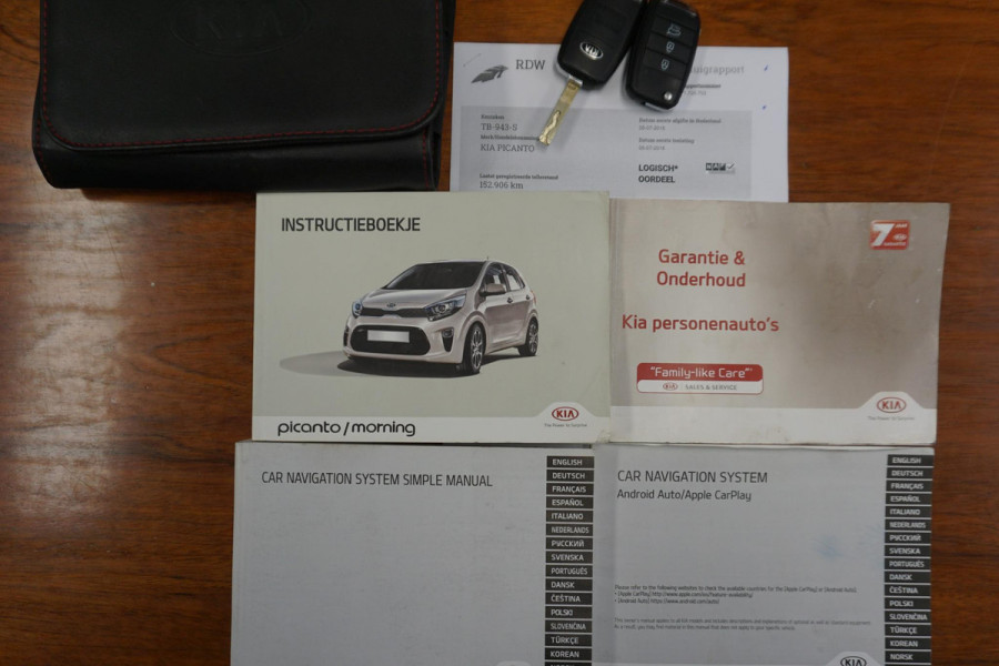 Kia Picanto 1.0 CVVT ComfortPlusLine Navigator/Carplay/Camera/ Lichtmetalen wielen/Incl.BTW.