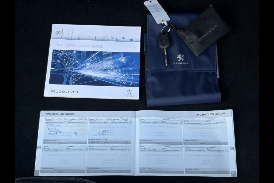 Peugeot 208 1.2 PureTech Blue Lion D-Riem vv in 2026,2e Eigenaar,Navi,Airco,Cruise,Dealer Onderhouden,Pdc,Recent beurt gehad,N.A.P,Apk tot 08-2027