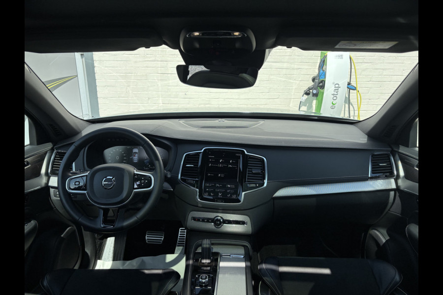 Volvo XC90 2.0 T8 Recharge AWD R-Design Long Range | Luchtvering | Zwenkbare trekhaak | Panorama dak | Harman Kardon | Memory |