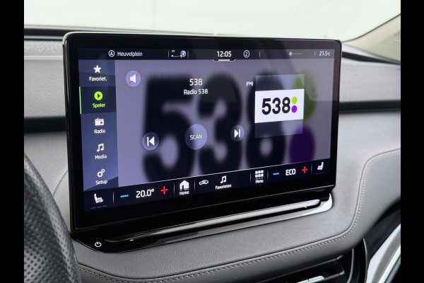 Škoda ENYAQ iV 60 Panoramadak Leder Stuur+Stoel+Achterbankverwarming 3-Zone Ecc Navi Apple Carplay Android Auto Draadloze Telefoonlader SOH 90.6% Elek.Achterklep Privacy Glas Lmv 20" Led Pdc Isofix DAB Lane Assist Dealeronderhouden Origineel Nederlandse Auto Zeer Compleet