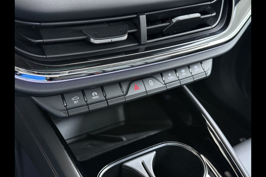 Škoda ENYAQ iV 60 Panoramadak Leder Stuur+Stoel+Achterbankverwarming 3-Zone Ecc Navi Apple Carplay Android Auto Draadloze Telefoonlader SOH 90.6% Elek.Achterklep Privacy Glas Lmv 20" Led Pdc Isofix DAB Lane Assist Dealeronderhouden Origineel Nederlandse Auto Zeer Compleet