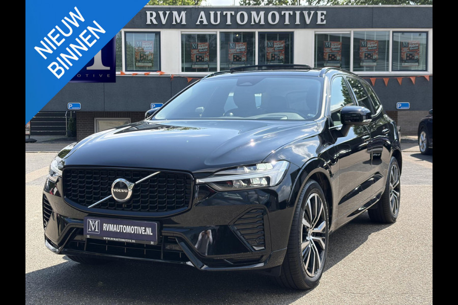 Volvo XC60 2.0 T8 Plug-in hybrid AWD Ultra Dark 12 MND. BOVAG GARANTIE | PANORAMA DAK | ACHTERUITRIJ CAMERA | BOWERS & WILKINS | MEM. SEATS | STOEL+STUUR VERWARMING |