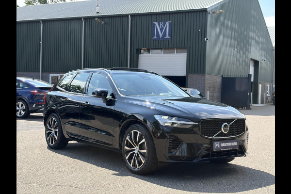 Volvo XC60 2.0 T8 Plug-in hybrid AWD Ultra Dark 12 MND. BOVAG GARANTIE | PANORAMA DAK | ACHTERUITRIJ CAMERA | BOWERS & WILKINS | MEM. SEATS | STOEL+STUUR VERWARMING |