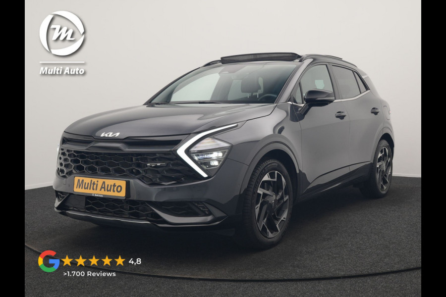 Kia Sportage 1.6 T-GDi AWD GT-PlusLine PHEV 265pk Dealer O.H. | Panodak | Adaptive Cruise | 360 Camera | Harman / Kardon | Lederen Sportstoelen Ventilatie & Memory | Keyless | Blis | Stoelen & Stuur Verwarmd | Sfeerverlichting | Apple Carplay | 19"L.M | Plug In Hybrid |