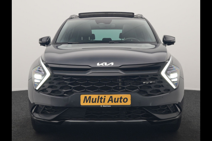 Kia Sportage 1.6 T-GDi AWD GT-PlusLine PHEV 265pk Dealer O.H. | Panodak | Adaptive Cruise | 360 Camera | Harman / Kardon | Lederen Sportstoelen Ventilatie & Memory | Keyless | Blis | Stoelen & Stuur Verwarmd | Sfeerverlichting | Apple Carplay | 19"L.M | Plug In Hybrid |