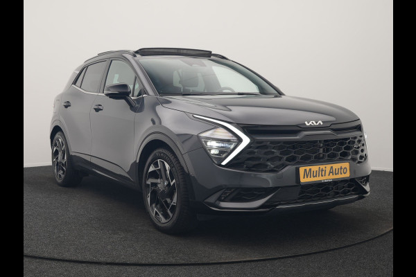 Kia Sportage 1.6 T-GDi AWD GT-PlusLine PHEV 265pk Dealer O.H. | Panodak | Adaptive Cruise | 360 Camera | Harman / Kardon | Lederen Sportstoelen Ventilatie & Memory | Keyless | Blis | Stoelen & Stuur Verwarmd | Sfeerverlichting | Apple Carplay | 19"L.M | Plug In Hybrid |