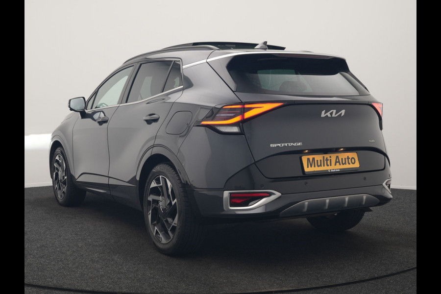 Kia Sportage 1.6 T-GDi AWD GT-PlusLine PHEV 265pk Dealer O.H. | Panodak | Adaptive Cruise | 360 Camera | Harman / Kardon | Lederen Sportstoelen Ventilatie & Memory | Keyless | Blis | Stoelen & Stuur Verwarmd | Sfeerverlichting | Apple Carplay | 19"L.M | Plug In Hybrid |