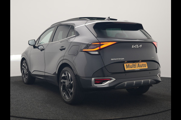Kia Sportage 1.6 T-GDi AWD GT-PlusLine PHEV 265pk Dealer O.H. | Panodak | Adaptive Cruise | 360 Camera | Harman / Kardon | Lederen Sportstoelen Ventilatie & Memory | Keyless | Blis | Stoelen & Stuur Verwarmd | Sfeerverlichting | Apple Carplay | 19"L.M | Plug In Hybrid |