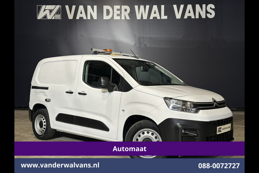 Citroën Berlingo 1.2 PureTech 130pk Automaat Benzine L1H1 Inrichting Euro6 Airco | 3-Zits | Navigatie | Camera | Apple Carplay Cruisecontrol, Android Auto, Parkeersensoren