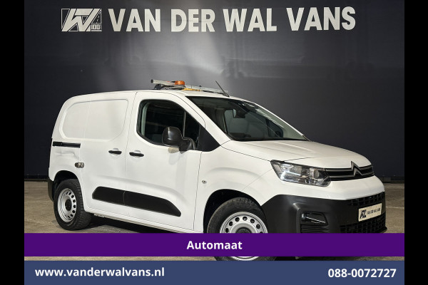 Citroën Berlingo 1.2 PureTech 130pk Automaat Benzine L1H1 Inrichting Euro6 Airco | 3-Zits | Navigatie | Camera | Apple Carplay Cruisecontrol, Android Auto, Parkeersensoren