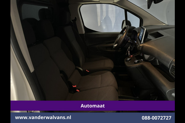 Citroën Berlingo 1.2 PureTech 130pk Automaat Benzine L1H1 Inrichting Euro6 Airco | 3-Zits | Navigatie | Camera | Apple Carplay Cruisecontrol, Android Auto, Parkeersensoren