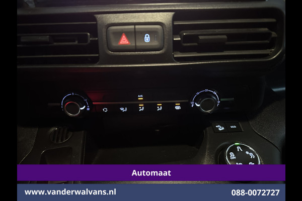 Citroën Berlingo 1.2 PureTech 130pk Automaat Benzine L1H1 Inrichting Euro6 Airco | 3-Zits | Navigatie | Camera | Apple Carplay Cruisecontrol, Android Auto, Parkeersensoren