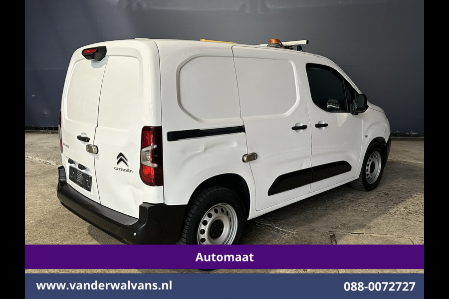 Citroën Berlingo 1.2 PureTech 130pk Automaat Benzine L1H1 Inrichting Euro6 Airco | 3-Zits | Navigatie | Camera | Apple Carplay Cruisecontrol, Android Auto, Parkeersensoren