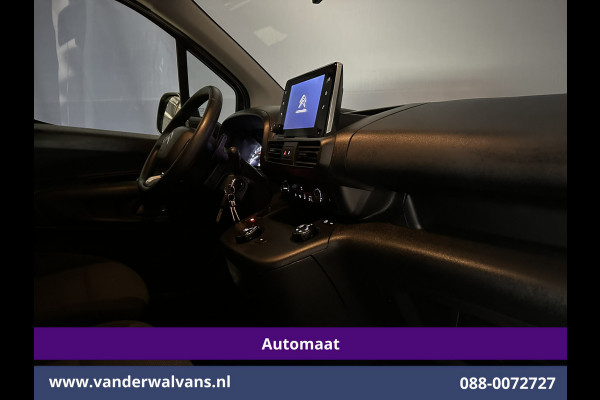 Citroën Berlingo 1.2 PureTech 130pk Automaat Benzine L1H1 Inrichting Euro6 Airco | 3-Zits | Navigatie | Camera | Apple Carplay Cruisecontrol, Android Auto, Parkeersensoren