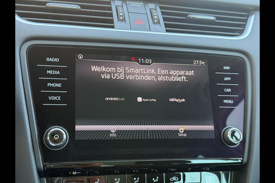 Škoda Octavia Combi 1.4 TSI Greentech Style Business 1e Eigenaar|Trekhaak|Cruise|Carplay|Stoelverw|PDC V+A|Navi|Clima|APK tot 03-2027