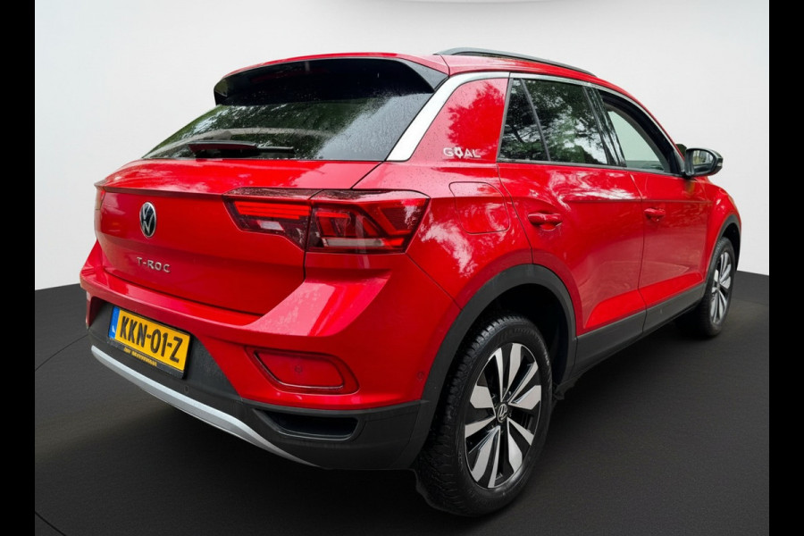 Volkswagen T-Roc TSI 115PK LIFE GOAL EDITION VIRTUAL/NAVI/ACC/STOELVERW. fabrieksgarantie