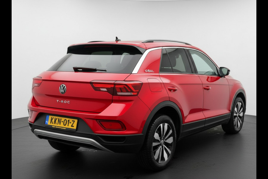 Volkswagen T-Roc TSI 115PK LIFE GOAL EDITION VIRTUAL/NAVI/ACC/STOELVERW. fabrieksgarantie