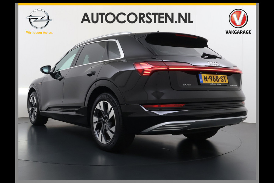 Audi e-tron 55 408PK Quattro Advanced Edition Plus 95kWh SOH 92% Panoramadak Adap.Cruise Camera Leder+Verwarmd Navi Apple Carplay Android Au Elek.Achterklep Privacy Glas Lmv 20" Led Pdc Elek.Stoelen+Memory DAB Origineel Nederlandse Auto