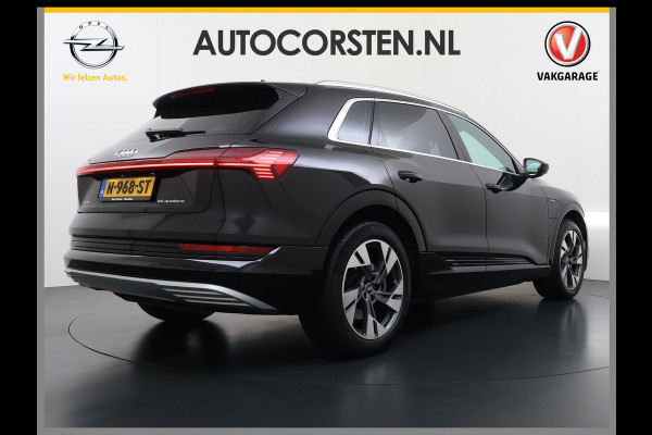 Audi e-tron 55 408PK Quattro Advanced Edition Plus 95kWh SOH 92% Panoramadak Adap.Cruise Camera Leder+Verwarmd Navi Apple Carplay Android Au Elek.Achterklep Privacy Glas Lmv 20" Led Pdc Elek.Stoelen+Memory DAB Origineel Nederlandse Auto