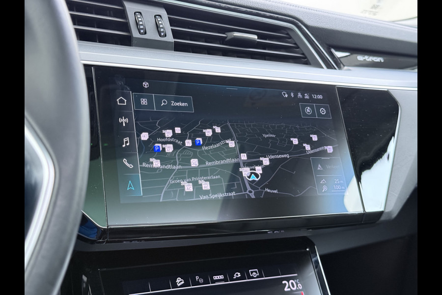 Audi e-tron 55 408PK Quattro Advanced Edition Plus 95kWh SOH 92% Panoramadak Adap.Cruise Camera Leder+Verwarmd Navi Apple Carplay Android Au Elek.Achterklep Privacy Glas Lmv 20" Led Pdc Elek.Stoelen+Memory DAB Origineel Nederlandse Auto