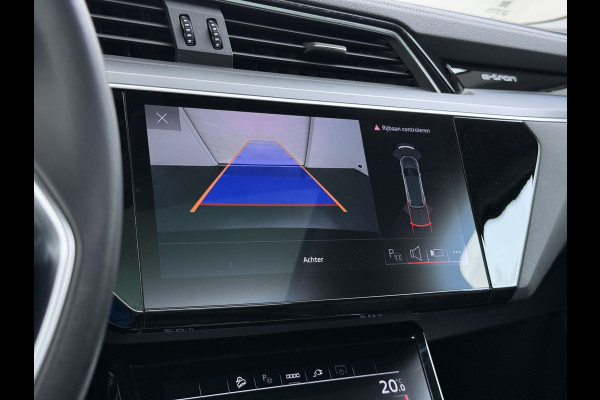 Audi e-tron 55 408PK Quattro Advanced Edition Plus 95kWh SOH 92% Panoramadak Adap.Cruise Camera Leder+Verwarmd Navi Apple Carplay Android Au Elek.Achterklep Privacy Glas Lmv 20" Led Pdc Elek.Stoelen+Memory DAB Origineel Nederlandse Auto