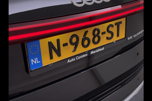 Audi e-tron 55 408PK Quattro Advanced Edition Plus 95kWh SOH 92% Panoramadak Adap.Cruise Camera Leder+Verwarmd Navi Apple Carplay Android Au Elek.Achterklep Privacy Glas Lmv 20" Led Pdc Elek.Stoelen+Memory DAB Origineel Nederlandse Auto