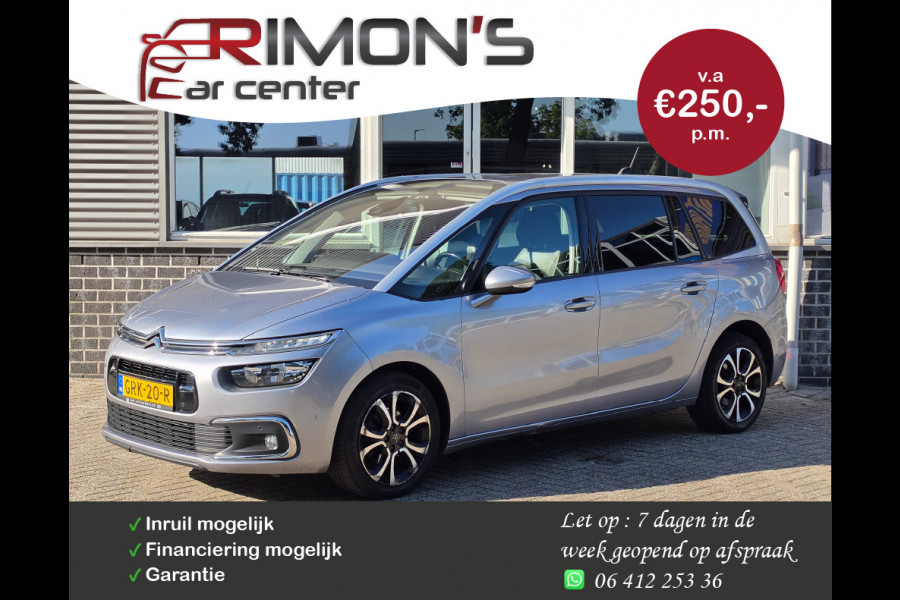 Citroën Grand C4 Spacetourer 1.2 PureTech Shine Automaat 7p Camera Navi Stoelmassage