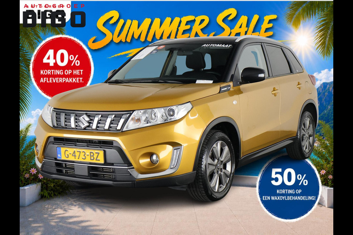 Suzuki Vitara 1.4 BOOSTERJET SELECT 140PK AUTOMAAT GARANTIE 2029 NL AUTO.CAMERA.NAVI.CLIMA.CRUISE.