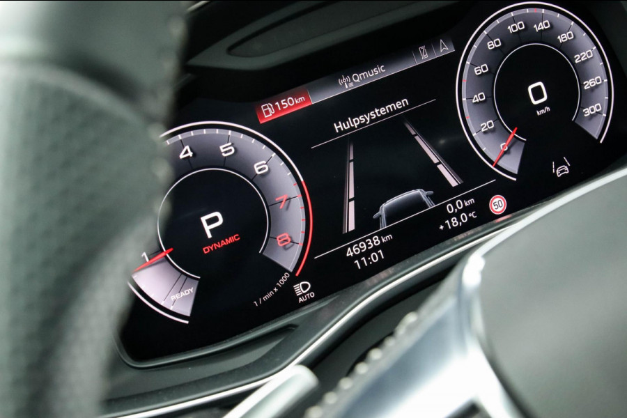 Audi A6 Avant 45 2.0TFSI Quattro S line Edition 245pk Automaat! 1e|Panoramadak|Virtual Cockpit|Leder|HD Matrix LED|Black|Trekhaak