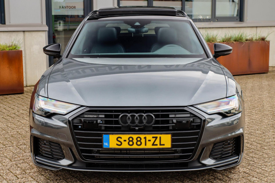Audi A6 Avant 45 2.0TFSI Quattro S line Edition 245pk Automaat! 1e|Panoramadak|Virtual Cockpit|Leder|HD Matrix LED|Black|Trekhaak