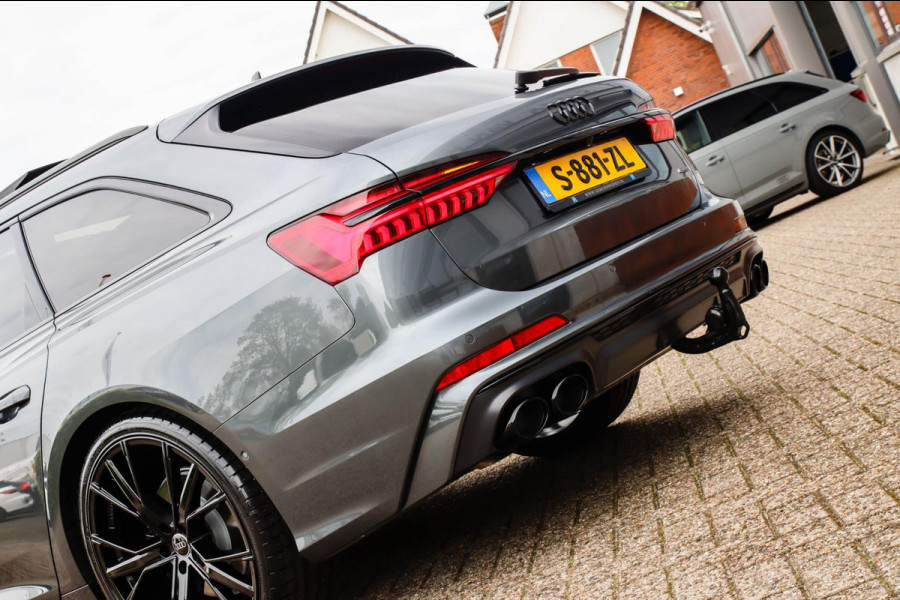 Audi A6 Avant 45 2.0TFSI Quattro S line Edition 245pk Automaat! 1e|Panoramadak|Virtual Cockpit|Leder|HD Matrix LED|Black|Trekhaak
