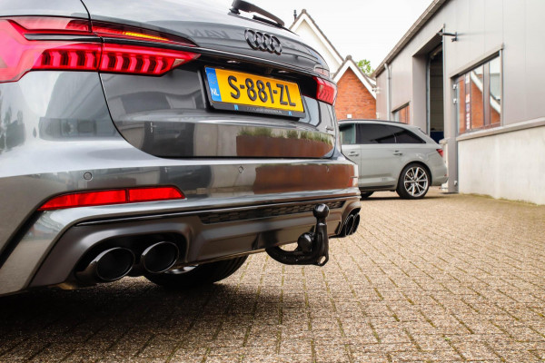 Audi A6 Avant 45 2.0TFSI Quattro S line Edition 245pk Automaat! 1e|Panoramadak|Virtual Cockpit|Leder|HD Matrix LED|Black|Trekhaak